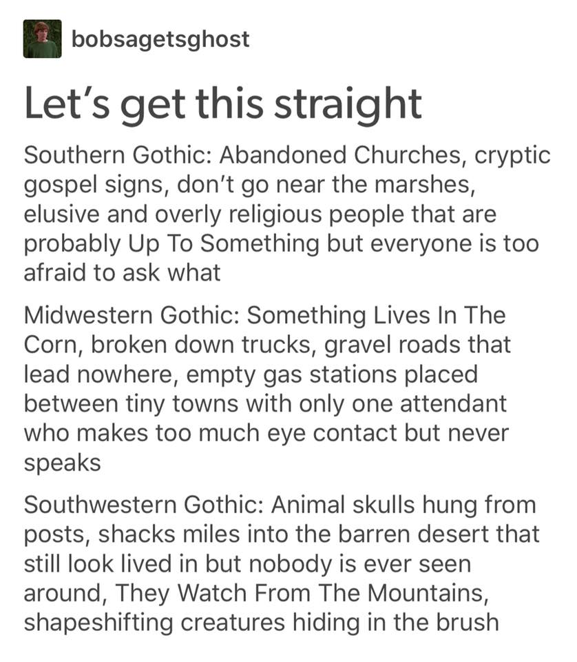 what makes something gothic